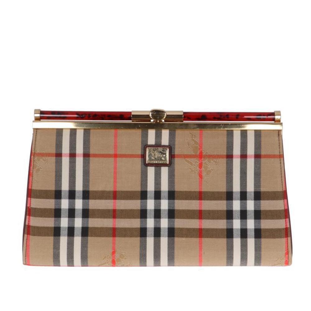 Burberry Nova Check clutch bag - Picture 1 of 5